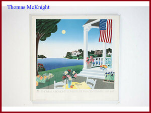  Thomas * Mac Night (Thomas McKnight). frame attaching art poster / [ world. interior . scenery ].... pop art work 