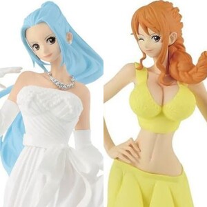 ワンピース LADY EDGE:WEDDING-NEFELTARI VIVI- ネフェルタリ・ビビ & ナミ 塗装済み完成品 フィギュア 新品 正規品 同梱歓迎