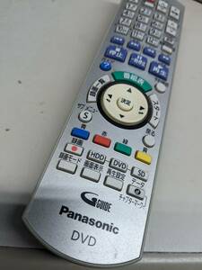 【FB-20-125】 Panasonic パナソニック DVD テレビリモコン n2qayb000349 動確済