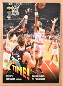 ROBERT HORRY (ロバート・オーリー) UPPER DECK 1996 vs Suns トレーディングカード 【NBA ヒューストン・ロケッツ Houston Rockets】