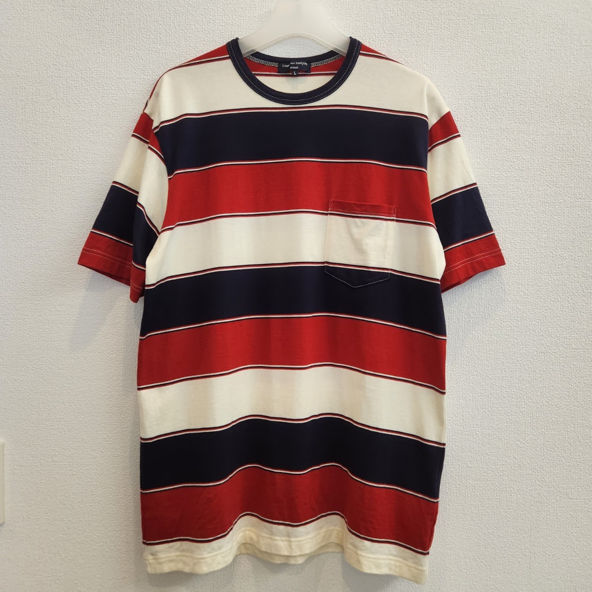 2023年最新】ヤフオク! -コムデギャルソンオム tシャツの中古品・新品