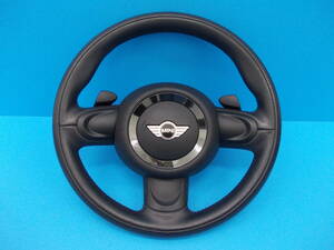 # used #ZG16/BMW Mini MINI leather steering wheel / steering gear hole Paddle Shift attaching 