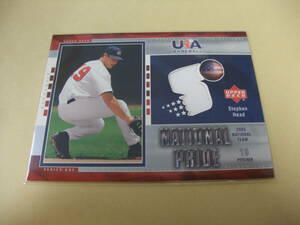 2003 UD USA USA8 STEPHEN HEAD　ジャージカード MLB アッパーデック　UPPER DECK　米国代表