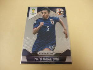 2014 PANINI PRIZM WORLD CUP 196 YUTO NAGATOMO 長友佑都 日本代表 レギュラー プリズム サッカー カード パニーニ ワールドカップ