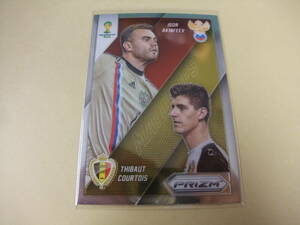 2014 PANINI PRIZM WORLD CUP 18 THIBAUT COURTOIS VS IGOR AKINFEEV MATCHUPS レギュラー プリズム サッカー カード パニーニ