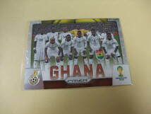 2014 PANINI PRIZM WORLD CUP 16 GHANA ガーナ代表 TEAM PHOTOS レギュラー プリズム サッカー カード パニーニ ワールドカップ_画像1