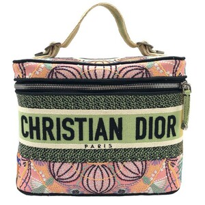  Christian * Dior Christian Dior косметичка парусина прочее сумка женский б/у 