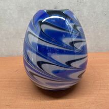 IWATSU GLASS ART GLASS 花瓶_画像5