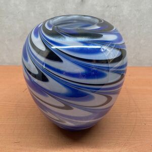 IWATSU GLASS ART GLASS ваза 