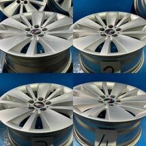 〈K519〉ホイール4本セット　BMW RONAL 18インチ8J オフセット＋24 PCD5H120 ハブ72.6mm ボルト穴15mm_画像8