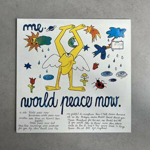 10インチレコード me world peace now 1995年発売