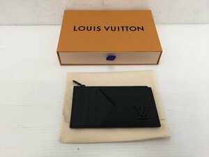 ●Louis Vuitton ルイヴィトン M82068 コインカード ホルダー アエログラム ブラック【20383936】