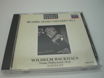 1CD　ブラームス：ピアノ協奏曲第2番　バックハウス、カール・シューリヒト/ウィーン・フィル　1953年　国内盤　11前_画像1