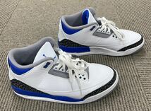 00K 8 AIR JORDAN 3 AJ3 RETORO エアジョーダン3 レトロ 28cm CT8532-145 スニーカー レーサーブルー メンズ_画像3