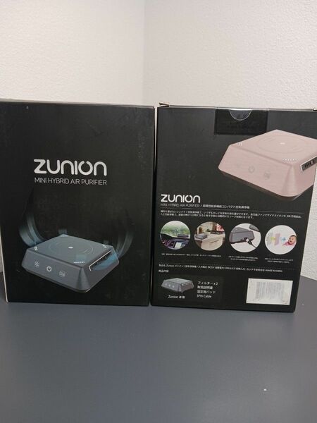 【新品2個セット】zunion ズニオンIA-200 コンパクト空気清浄機