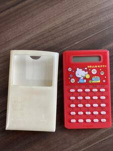  Sanrio Canon Showa Retro Hello Kitty - operation verification ending calculator count machine that time thing 