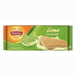  wafers lemon ma lilac n115g Wafer Limao Marilan