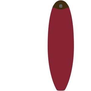 (タイムセール)ツールストゥールス (TOOLS) 6'6&#34;(198cm) ニットケースファンボード用PEパッド/cherry RED　すすめ 洗濯 ワックス 激