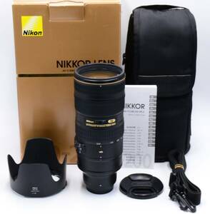 ★美品★　ニコン Nikon 望遠ズームレンズ AF-S NIKKOR 70-200mm f/2.8E FL ED VR フルサイズ対応
