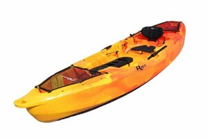 【当店直接引き取り限定】現状品 ライオット カヤックス エスケープ10 オレンジ Riot Kayaks モンベル montbell 川 釣り 42H22641