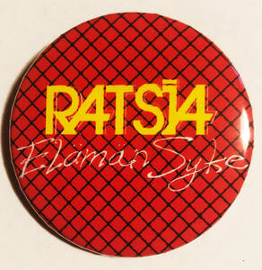 RATSIA - Elaman Syke 缶バッジ 54mm #Suomi #70's cult killer punk rock #custom buttons