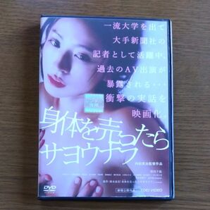 身体を売ったらサヨウナラ　内田英治監督柴田千紘主演 DVDレンタル落ち商品