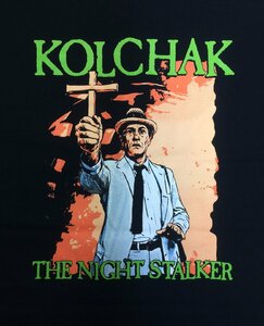 Tシャツ【事件記者コルチャック】KOLCHAK THE NIGHT STALKER / イラスト (転写プリント)