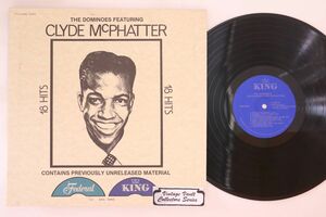 米LP Dominoes, Clyde Mcphatter 18 Hits Volume Two 5006X KING /00260