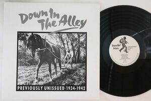 英LP Various Down In The Alley (Previously Unissued 1934-1942) TM8812 TRAVELIN' MAN /00260