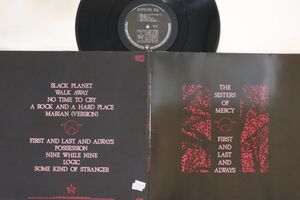 欧LP Sisters Of Mercy First And Last And Always 2406161,MR337L MERCIFUL RELEASE /00400