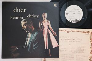 LP June Christy, Stan Kenton Duet ECP88161PROMO CAPITOL プロモ /00260