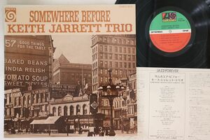 LP Keith Jarrett Somewhere Before P6119A ATLANTIC /00260