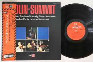 LP Stuff Smith, Stephane Grappelly, Svend Asmussen, Jean-luc Ponty Violin-summit ULX31PPROMO MPS プロモ /00260