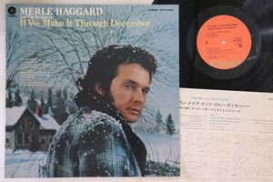 LP Merle Haggard, Strangers If We Make It Through December ECP80997 CAPITOL /00260