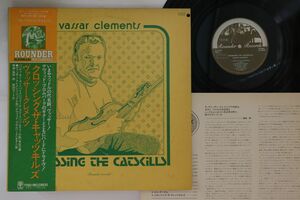 LP Vassar Clements Crossing The Catskills PA3070PROMO ROUNDER プロモ /00260