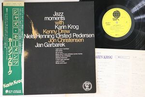 LP Karin Krog Jazz Moments With Karin Krog UXP84VPROMO OVERSEAS プロモ /00260