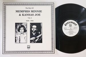 オーストリアLP Memphis Minnie, Kansas Joe Best Of Memphis Minnie & Kansas Joe Vol. 2 1929 - 1941 BD617 EARL ARCHIVES /00260