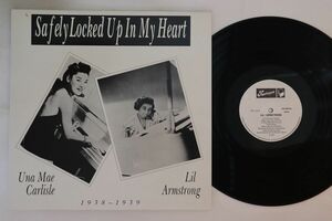 英LP Lil Hardin-Armstrong / Una Mae Carlisle Safely Locked Up In My Heart: 1938 - 1939 HQ2076 Harlequin /00260