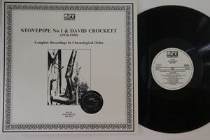 オーストリアLP Stovepipe No1, David Crockett 1924-1930 BD2019 RST /00260