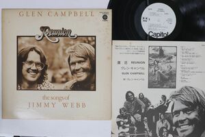 LP Glen Campbell Reunion: The Songs Of Jimmy Webb ECS80069PROMO CAPITOL プロモ /00260