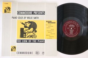 米LP Willie The Lion Smith Piano Solos By Willie Smith, The Lion Of The Piano FL30003 COMMODORE /00260