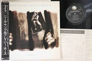 LP Neil Young Life P13532PROMO GEFFEN プロモ /00260