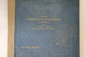 3discs 78RPM/SP Henry J. Wood Symphony In B Minor (Schubert) Part.1 - Part.6 J70257 COLUMBIA 12 /01730