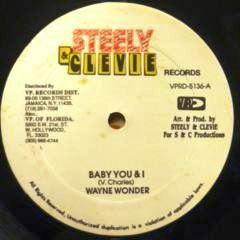 米12 Wayne Wonder / Ruddy Irie Baby You & I / Lick Him Back VPRD5136 Steely & Clevie Records /00250