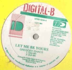 米12 Gregory Isaacs / Major Mackerel Let Me Be Yours / Dubda Mouth VPRD5234 Digital-B /00250