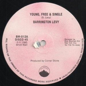 英12 Barrington Levy Young, Free & Single BM012 Blue Mountain (3) /00250