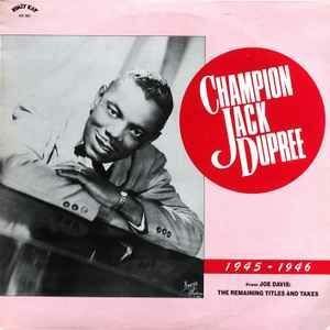 英LP Champion Jack Dupree 1945-1946 (From Joe Davis: The Remaining Titles And Takes) KK801 KRAZY KAT /00260