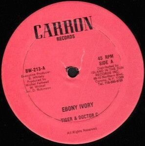 米12 Tiger, Doctor C. Ebony Ivory BW213 Carron Records /00250