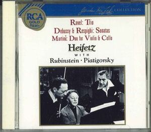 CD Heifetz Debussy Respighi Ravel BVCC5112 BMG /00110