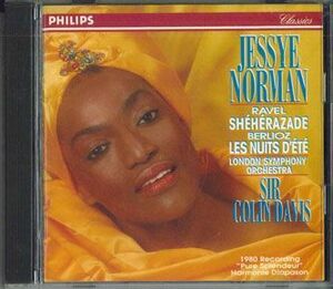 CD Jessye Norman, Sir Colin Davis Berlioz: Les Nuits D'ete Ravel Sheherazade PHCP3816 PHILIPS /00110